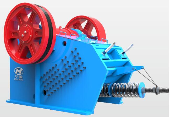 PEY系列液壓保護顎式破碎機產品3D圖-大華重工