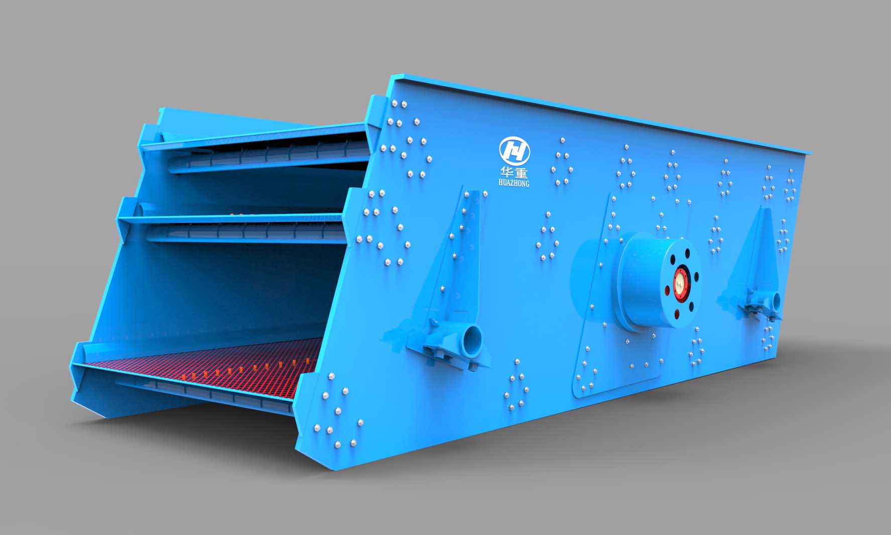 偏心塊式圓振動(dòng)篩產(chǎn)品特點(diǎn)|偏心塊式圓振動(dòng)篩參數(shù)01-大華重工