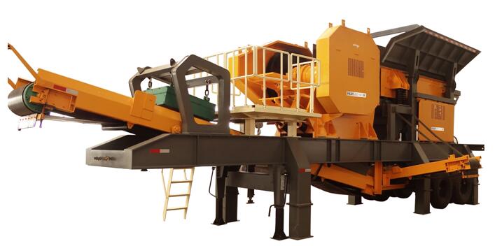 MY輪式移動破碎篩分模塊站