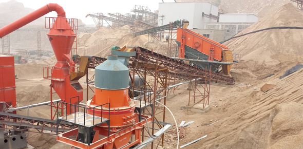 大華重工河卵石生產線廣東應用案例