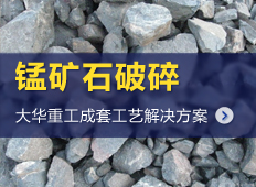 錳礦石加工工藝流程|錳礦石生產線