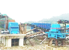 貴州遵義：450t/h混凝土砂石骨料生產線