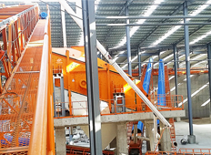 裝備大連某商砼項目混凝土用砂石骨料生產線