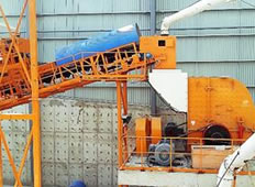 遼寧大連：300t/h混凝土攪拌站用砂石骨料生產線