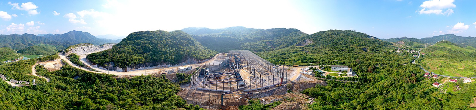 安徽時(shí)產(chǎn)2000噸砂石骨料生產(chǎn)線