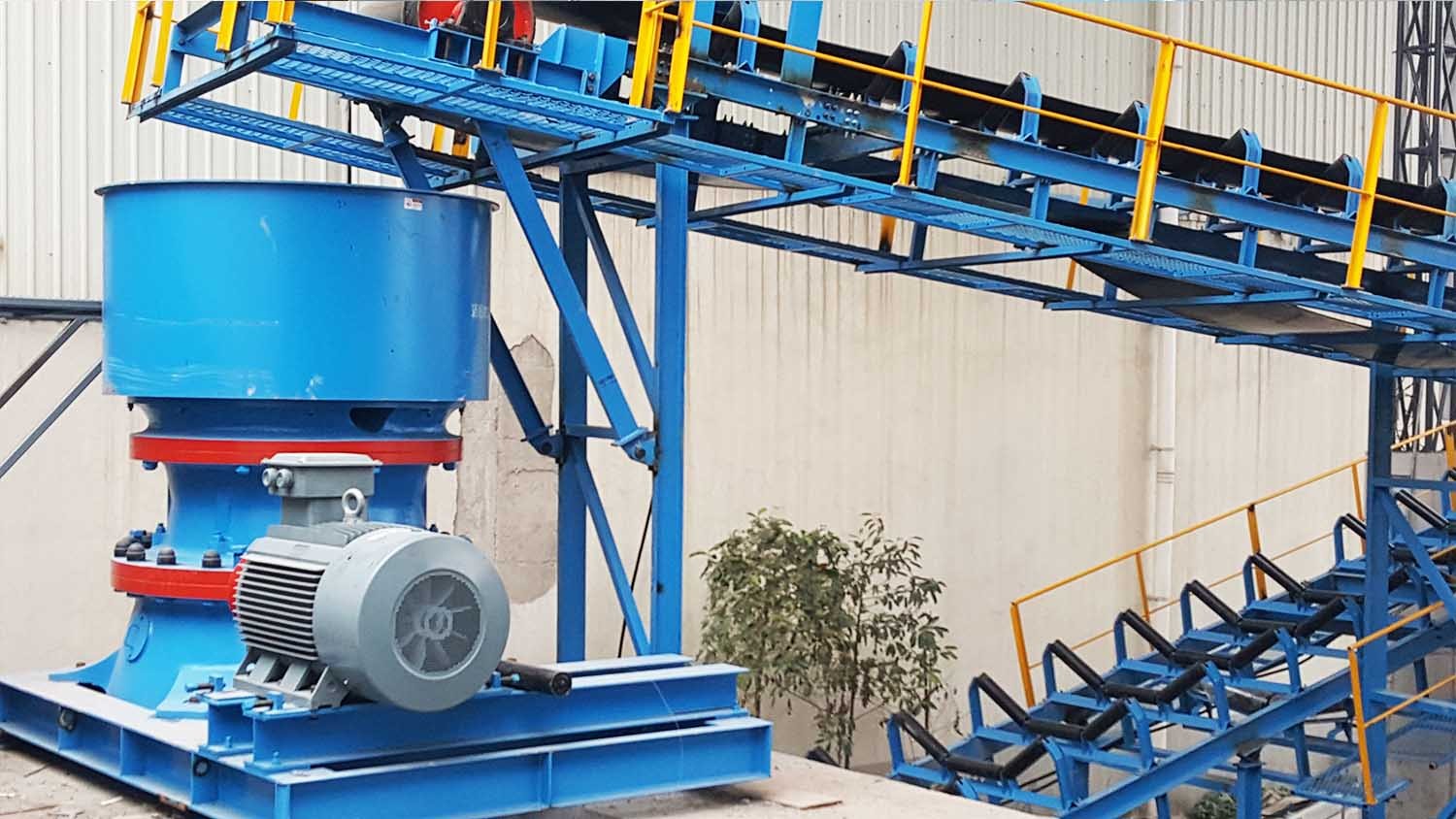 單缸圓錐破碎機